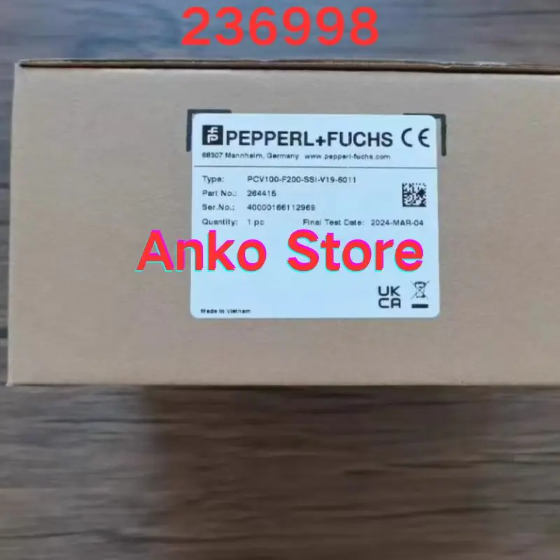 

Совершенно новый PCV100-F200-SSI-V19-6011 236998 Считыватель кодов