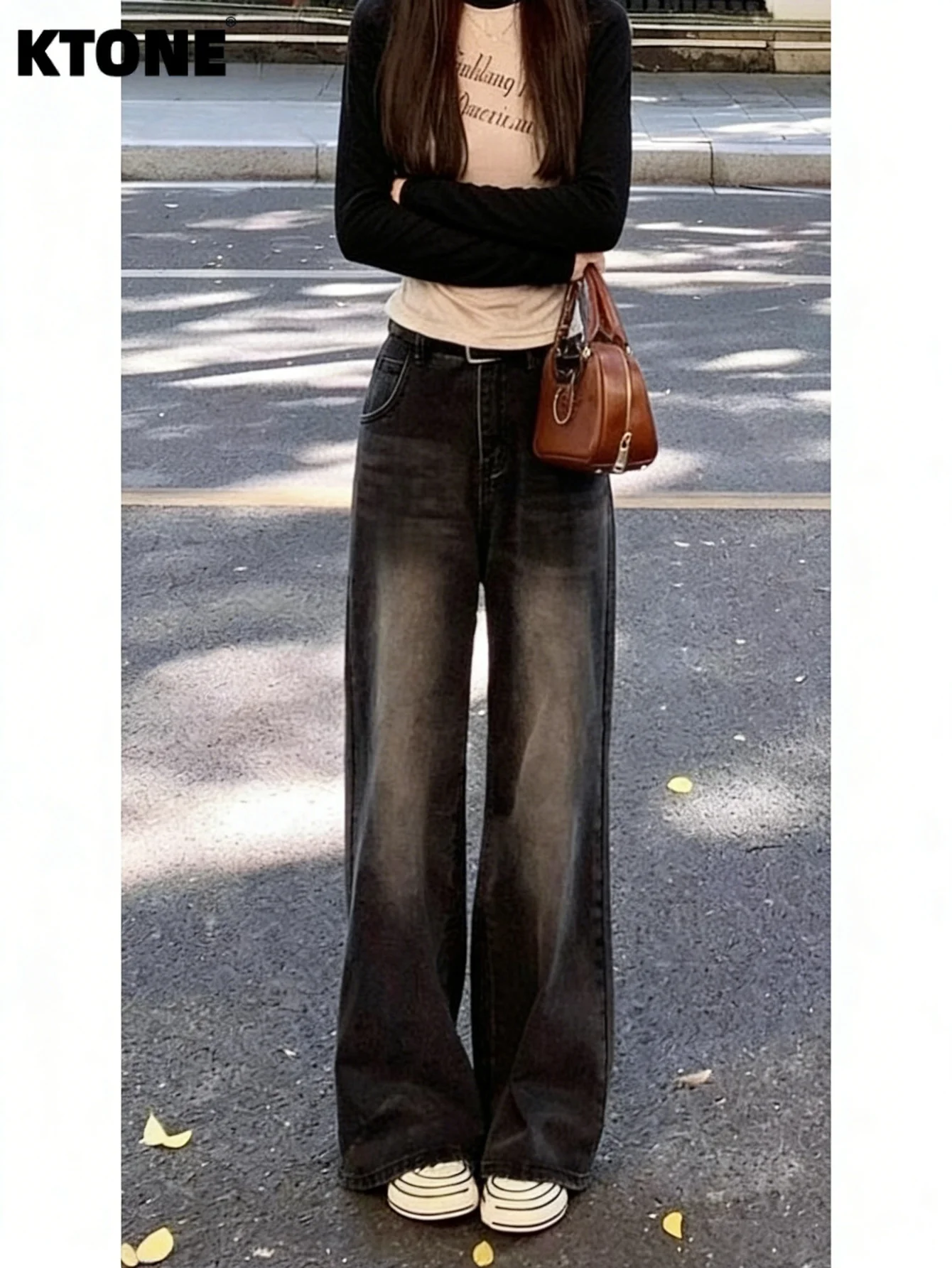 Calças jeans da moda para homem, estilo Y2K, streetwear, slim fit, combina com tudo, casual, calças jeans para mulher