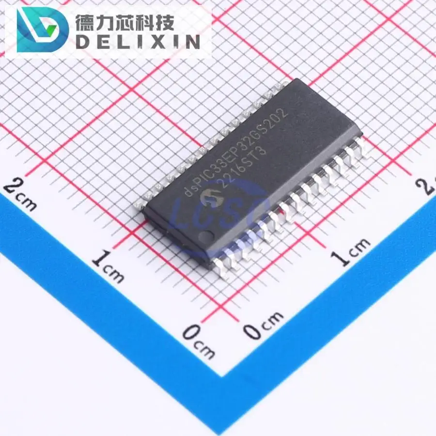 

dsPIC33EP32GS202-I/SO 32KB 21 SOIC-28-300mil Digital Signal Processors (DSP/DSC) chips New original