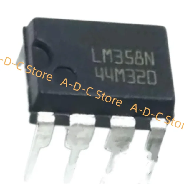 (500piece)100%New LM358N LM358 DIP-8 LM358P Dual Op-Amp Low Power Operational Amplifier IC Electronic Component For DIY Circuit