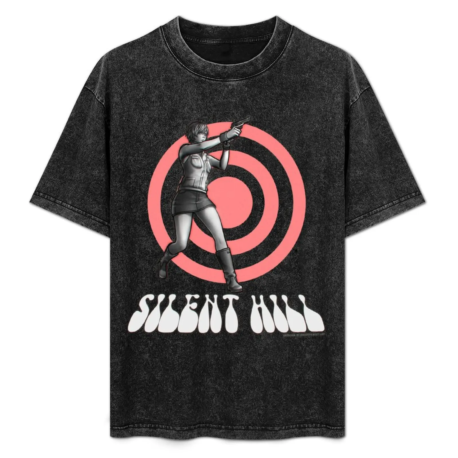 

Cheryl Heather Mason - Silent Hill 3 Happy Birthday T-Shirt Daily Wear Plain Short Sleeve Shirt