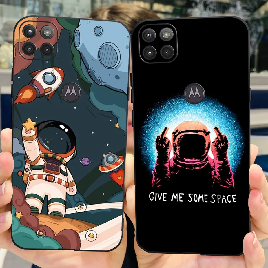 For Motorola Moto G 5G Case Luxury Painted Phone Case Soft Silicone TPU Fundas For Motorola Moto G 5G Plus MotoG Back Cover Bags