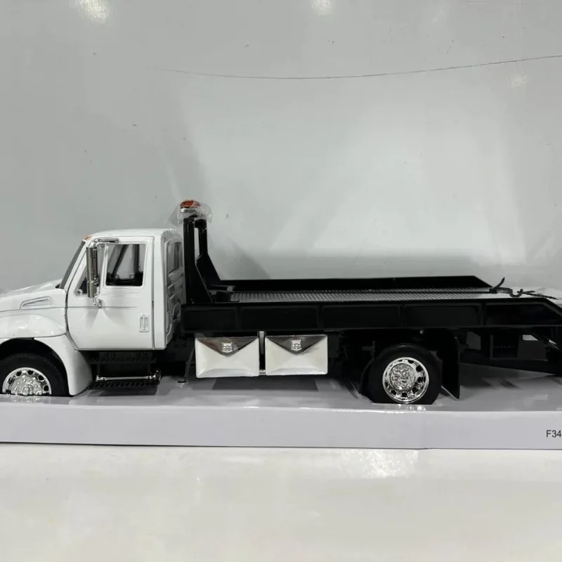 Diecast 1/24 Scale Plate Car Trailer Truck Car Model Doors Can Be Opened The Hood Can Be Opened Model Pieces Flaw Special Price