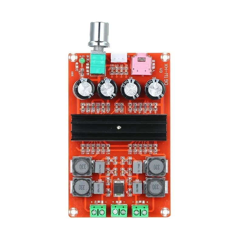 Placa amplificadora digital de alta potencia XH-M190, TDA3116D2, TPA3116, placa amplificadora de dos canales, 12-24V