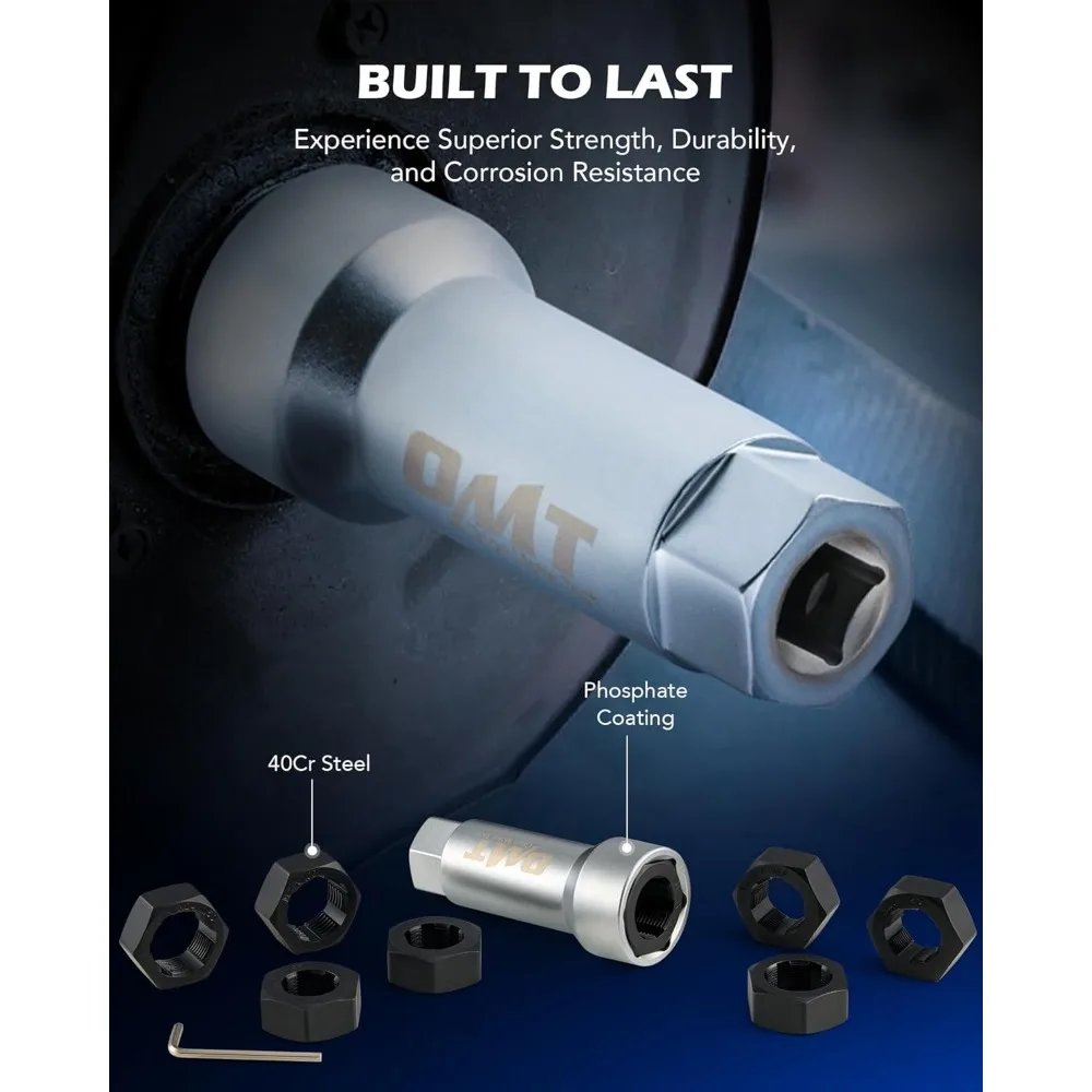 أوريون موتور تك 10 قطعة مجموعة خيوط المغزل المحور ، طقم تصليح خيط المحور مع 8 قوالب 1-1/16 شريط تمديد ، إعادة قارئ صامولة المحور ث