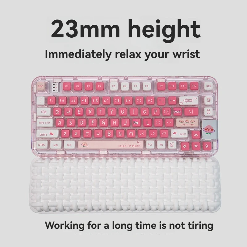 Tatami Keyboard Hand Rest Customized Memory Cotton Silicone Anti Slip Waterproof Stain Resistant Mechanical Keyboard Accessories