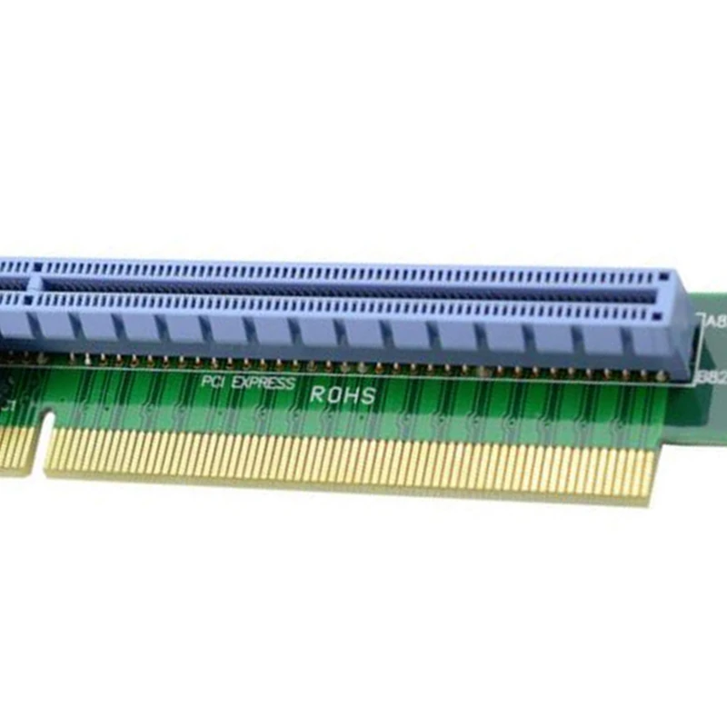 Scheda Riser adattatore pci-e Express 16X 90 gradi per Chassis Server Computer 1U