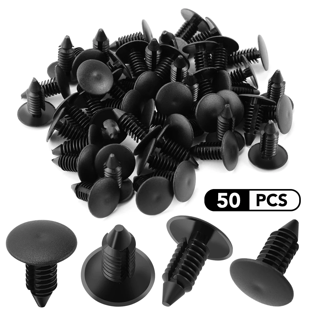 Auto befestigung 8mm Loch clips Niet für Volkswagen Golf 4 5 6 Passat B5 B6 B7 Sitz Leon Ibiza Volvo XC60