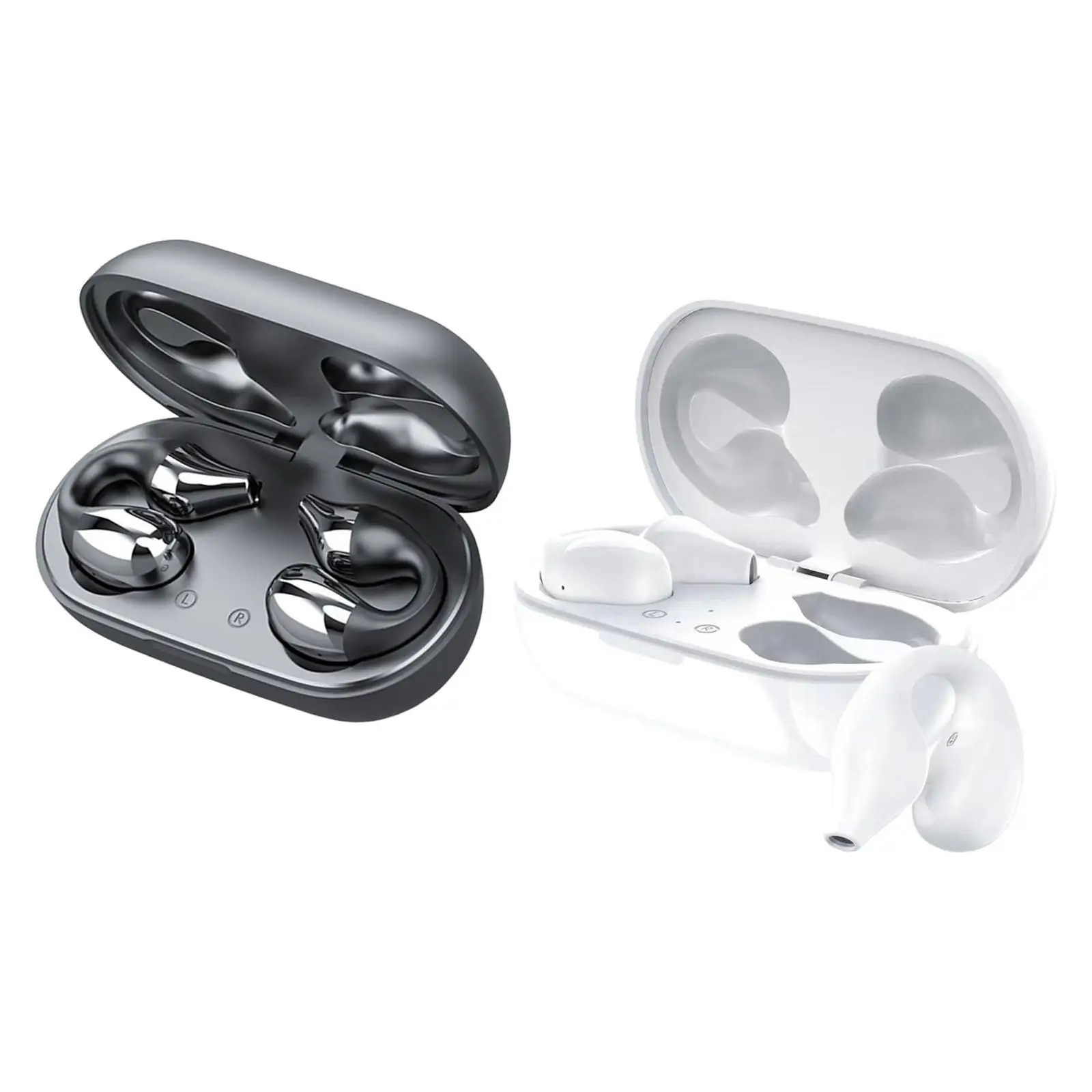 Clip Wireless Earbuds Deep Bass Headset für Running Sport Office
