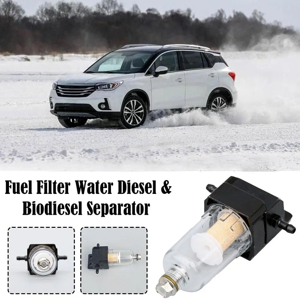 Car Fuel Filter Water Separator Kit ABS For Diesel Biodiesel For Espar Heaters Plastic Auto Filter Accessories J6X0