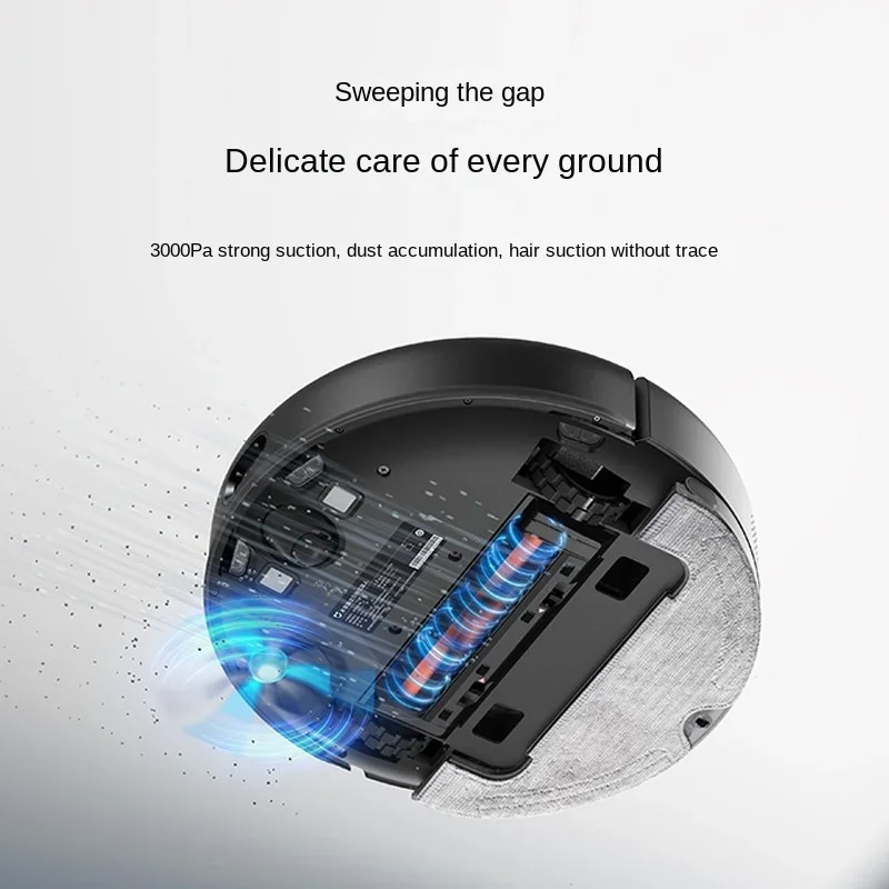 robot aspidador trapeador Xiaomi Mijia dust collection sweeping and towing integration, self-cleaning, antibacterial
