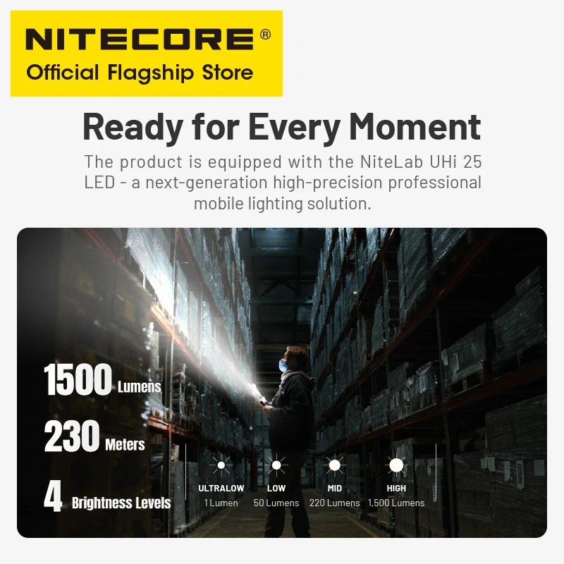 NITECORE EDC17 EDC ضوء فلاش 1350 ميجا واط ضوء الأشعة فوق البنفسجية الليزر الأخضر فئة 1 1500 التجويف USB-C ضوء الشعلة القابلة لإعادة الشحن مع بطارية ليثيوم أيون