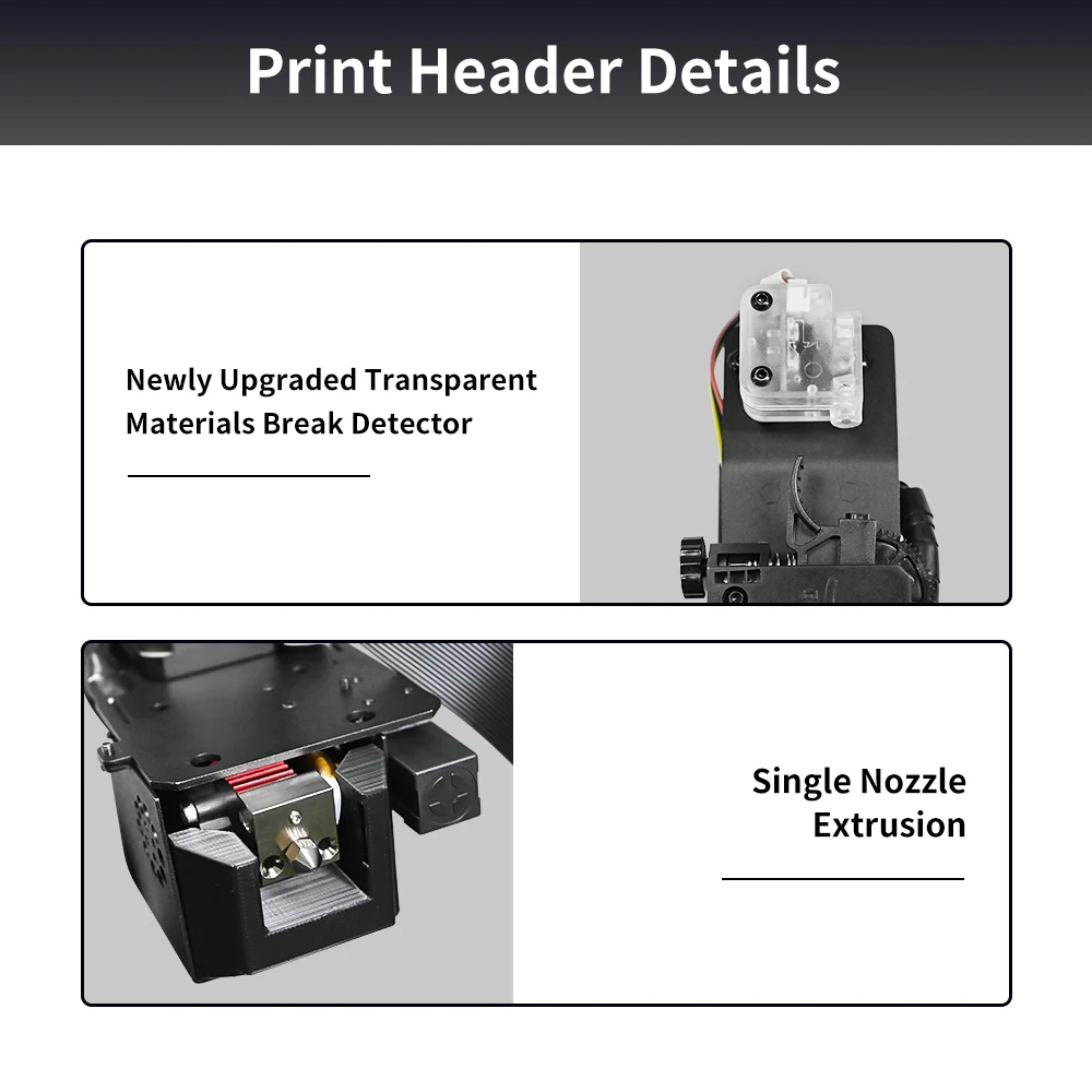 Imagem -05 - Tronxy-direct Drive Extruder Hotend Extruder High Temperature Version 320 Degrees Print Head Kits 04 mm 175 mm Parts