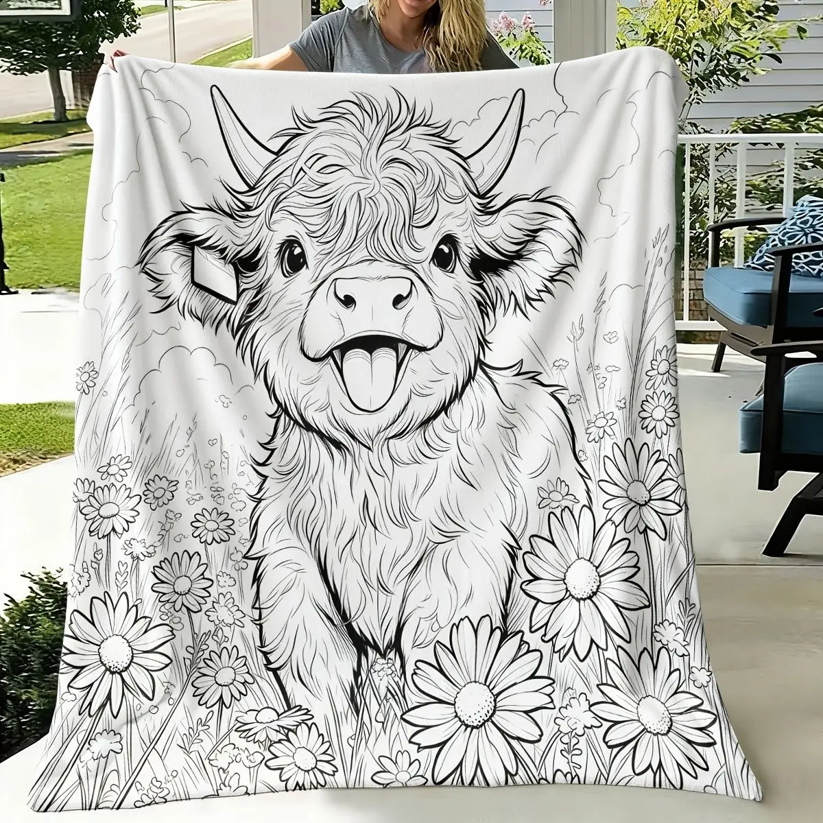 Decorative Throw in Mexican Taco Food Theme for Kitchen Couch Dining