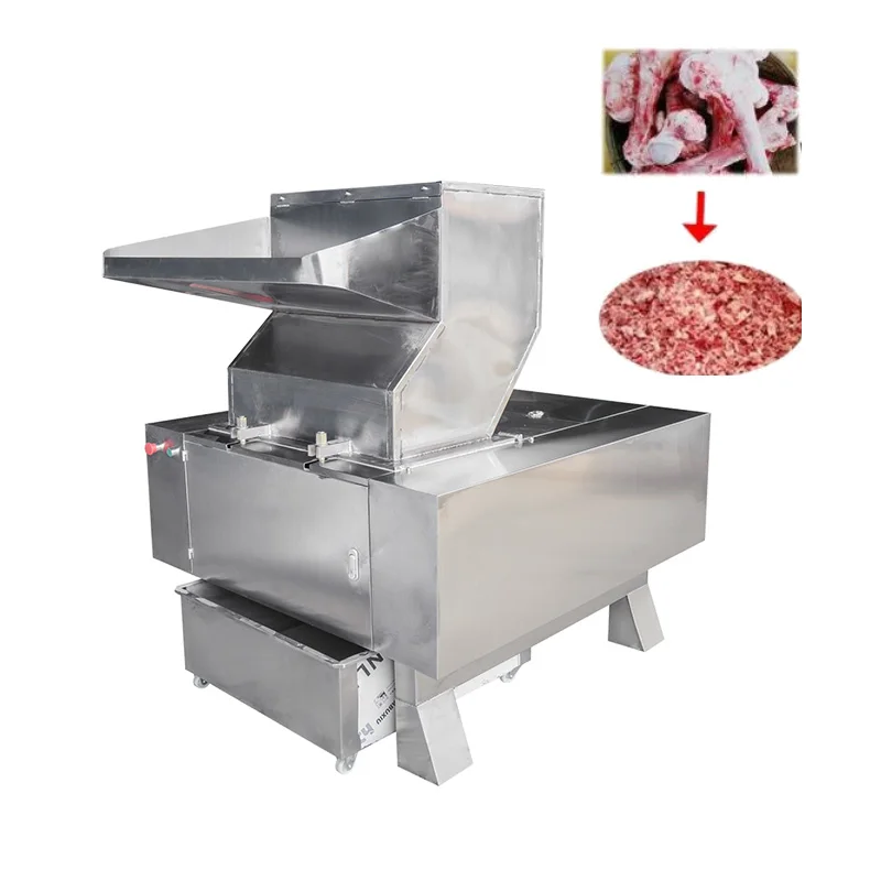 

Bone Crushing Machine Cow Pig Paste Mill Grinder Cattle Shredder Automatic Bone Meal Pork Chicken Milling Cutting Machine