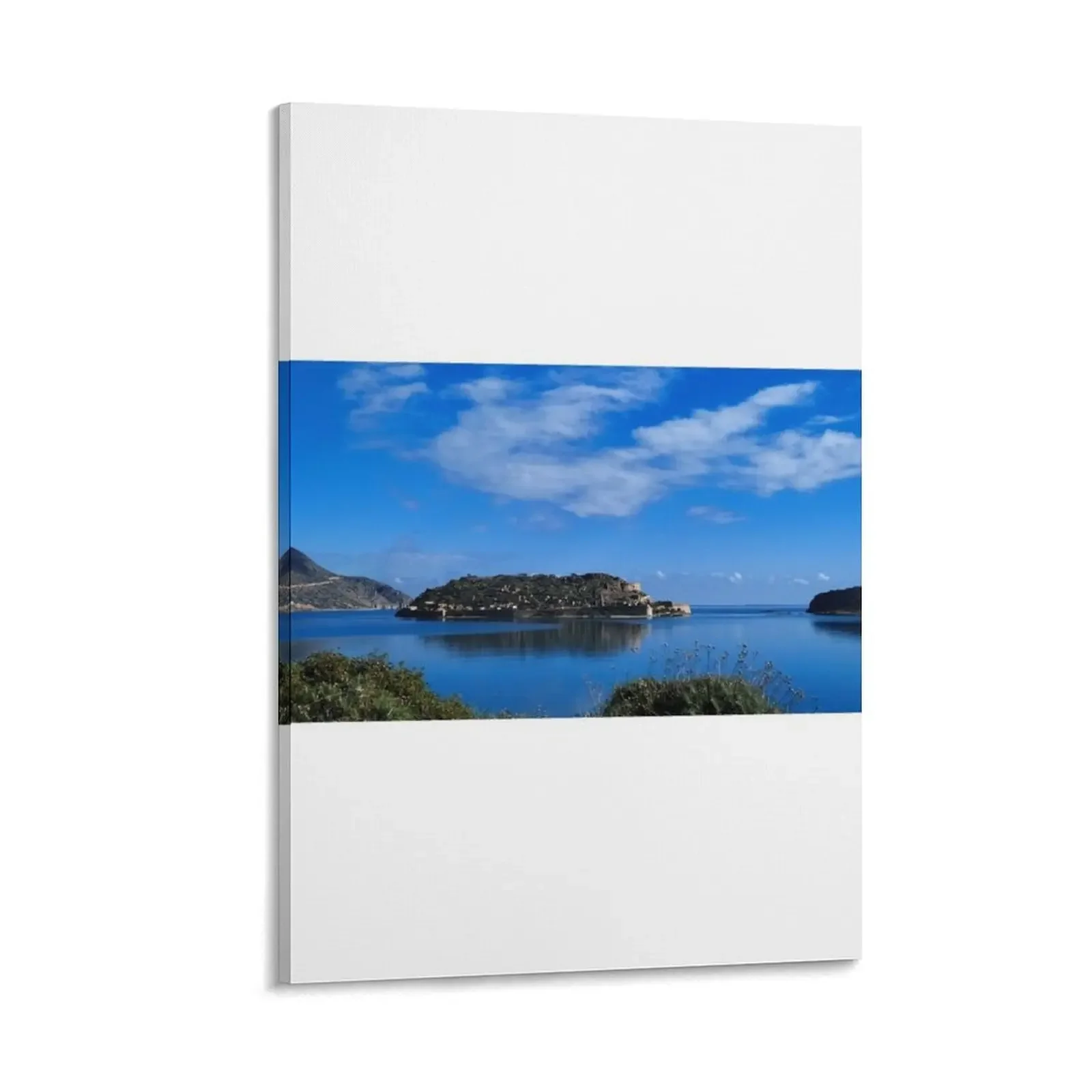 

Spinalonga island Canvas Painting room decoration Decorative picture stickers & posters wall decoration