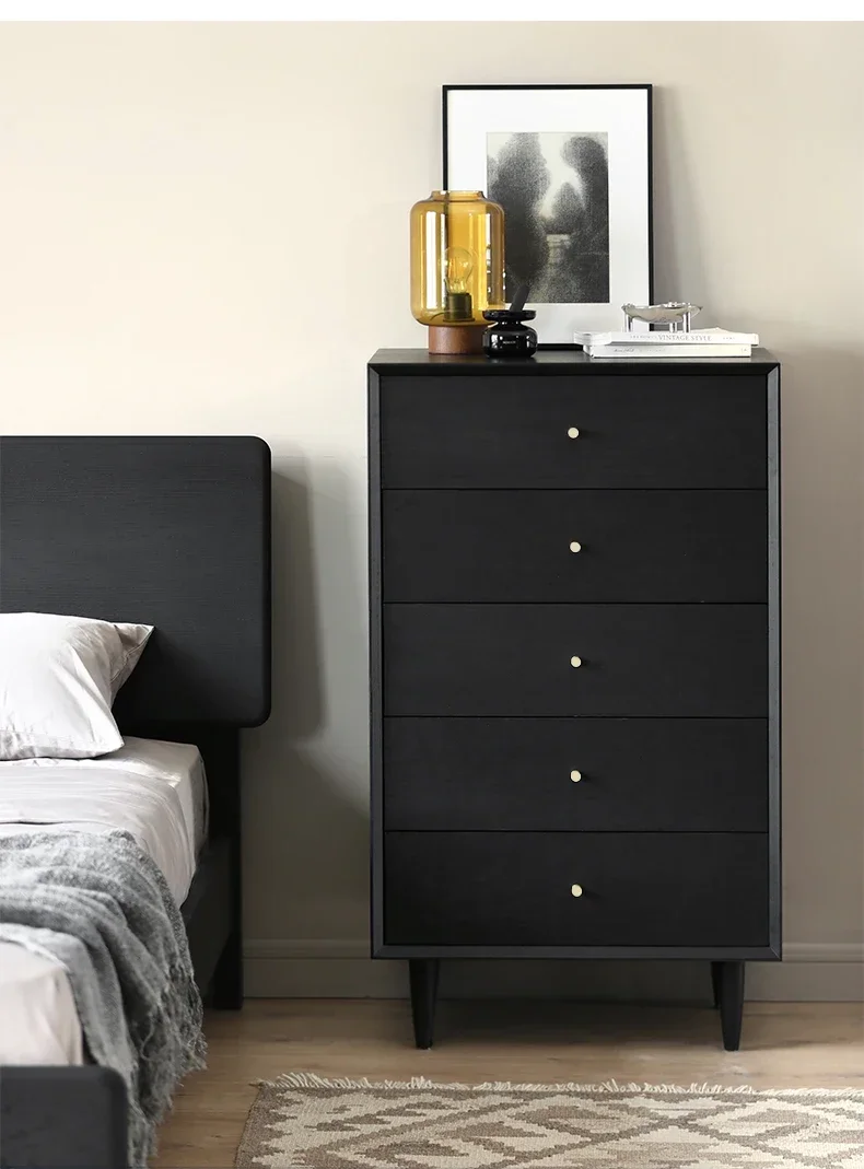 

Комод из массива дерева, средневековый боковой шкаф для хранения из дуба вишневого дерева в стиле ретро