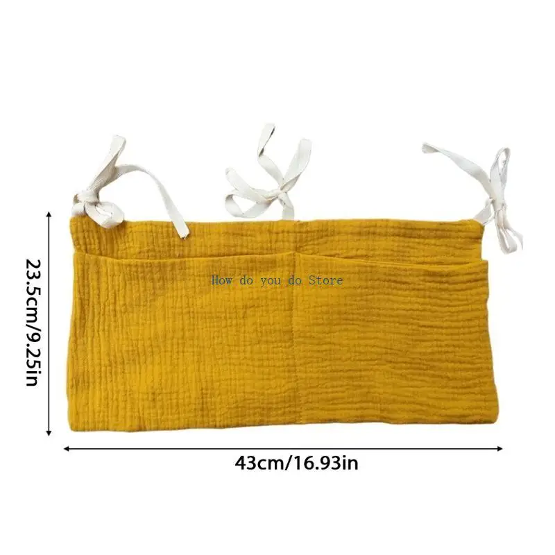 19QF تخزين منظم حفاضات معلق متين لأساسيات الطفل بسعة كبيرة