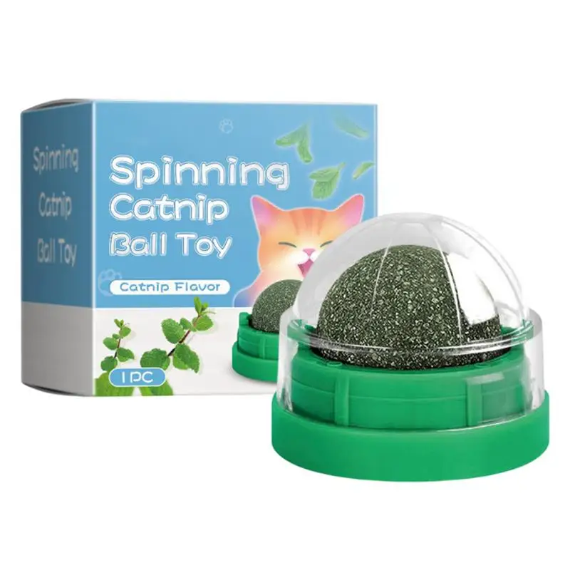 Catnip Ball Cat Bite Lick Chew Toys Cat Bite Lick Chew Toys Catnip Roller Ball Cat Treat Ball To Stimulate Appetite And Improve