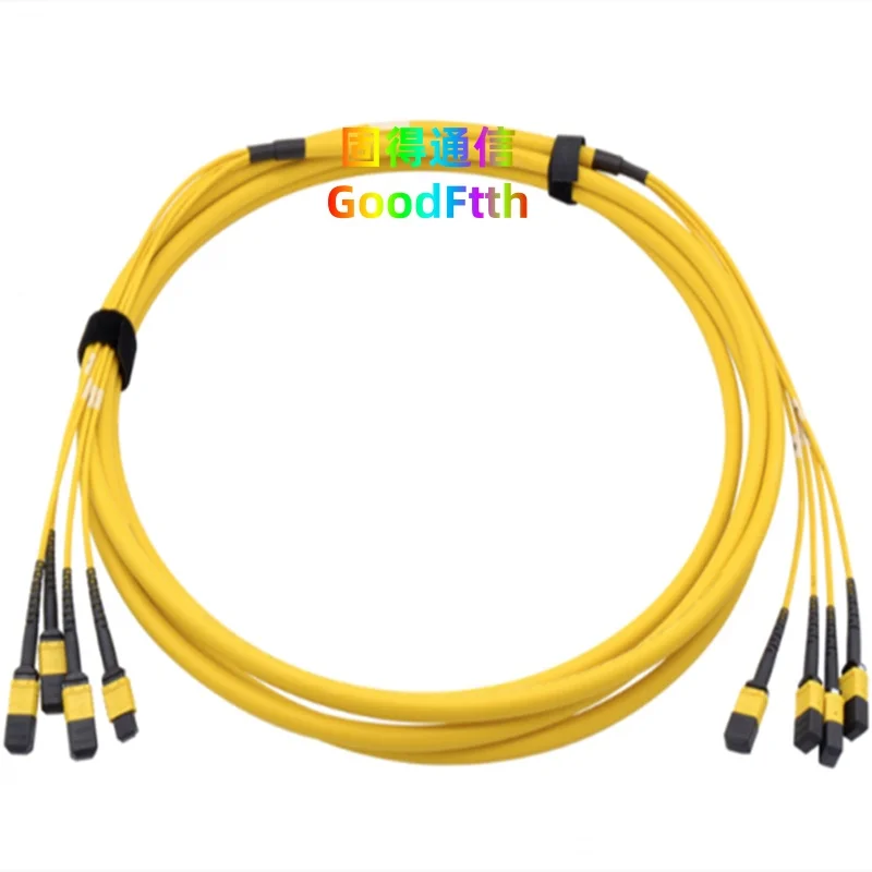 

Оптоволоконный патч-корд 4MPO/APC(F)-4MPO/APC(F) 48-жильный, 48-ядерный, SM Elite Premium Loss GoodFtth