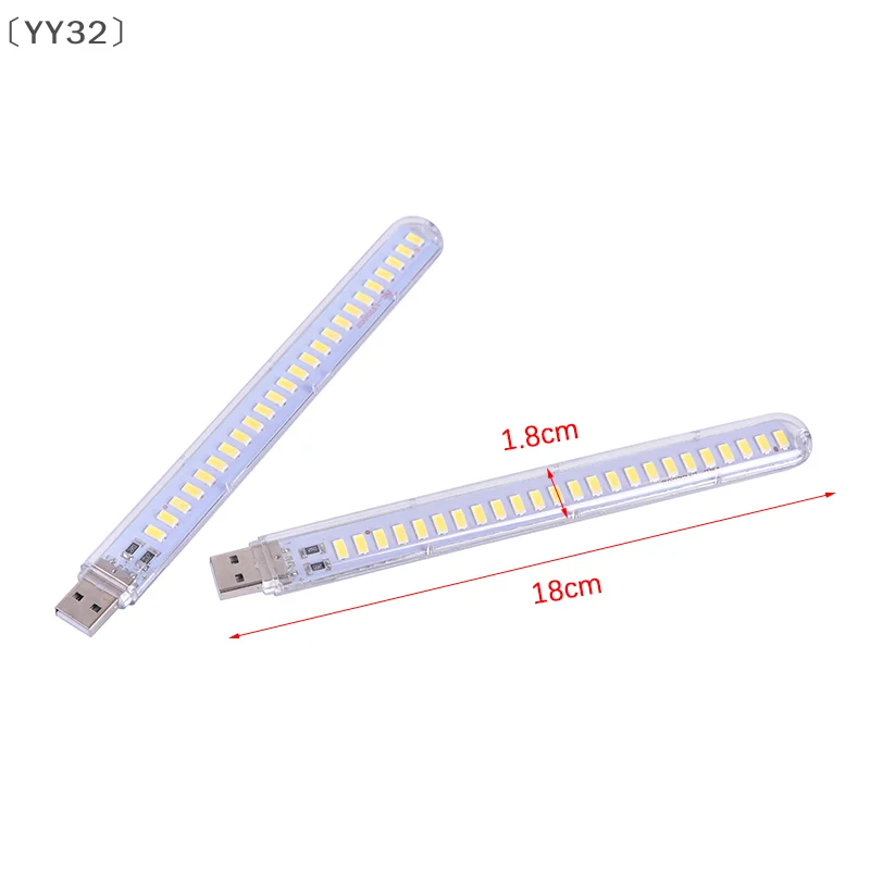 [-YY32」 5 فولت 12 واط USB LED ضوء الليل 24 المصابيح USB القراءة الجدول مصباح كتاب أضواء الجهد المنخفض 5 فولت USB ضوء #4