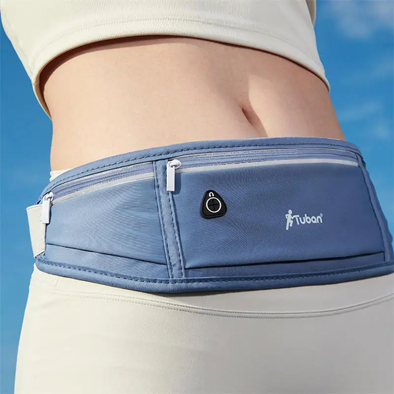 Waterproof Sports Waist Bag Running Phone Pouch Lightweight Fitness Hiking Night Outdoor Workout Belt Bag