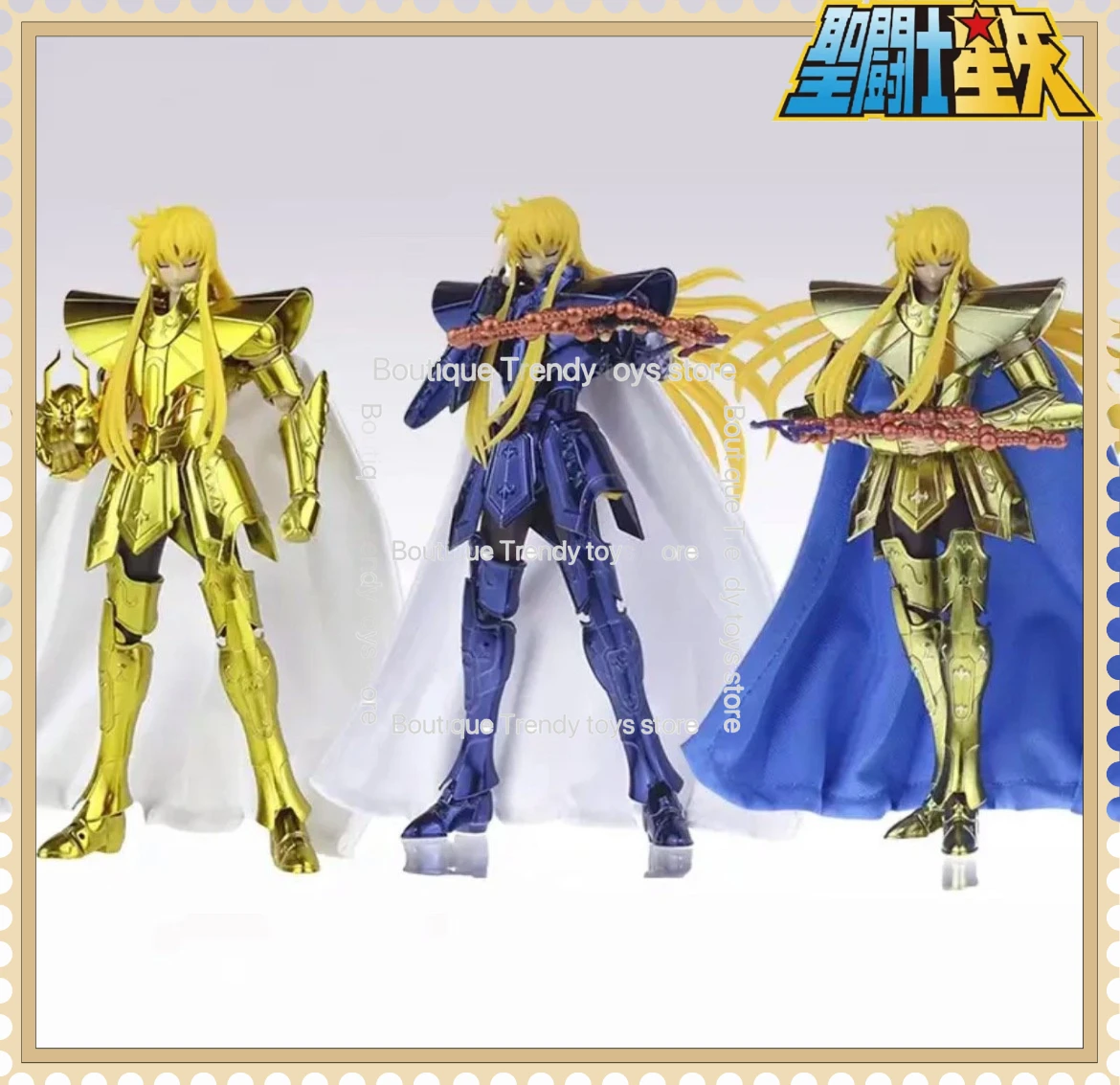 

【 In Stock 】JM.MST Model Saint Seiya Myth Cloth EX Virgo Asmita Gold Lost Canvas/LC Knights of the Zodiac Action Figure
