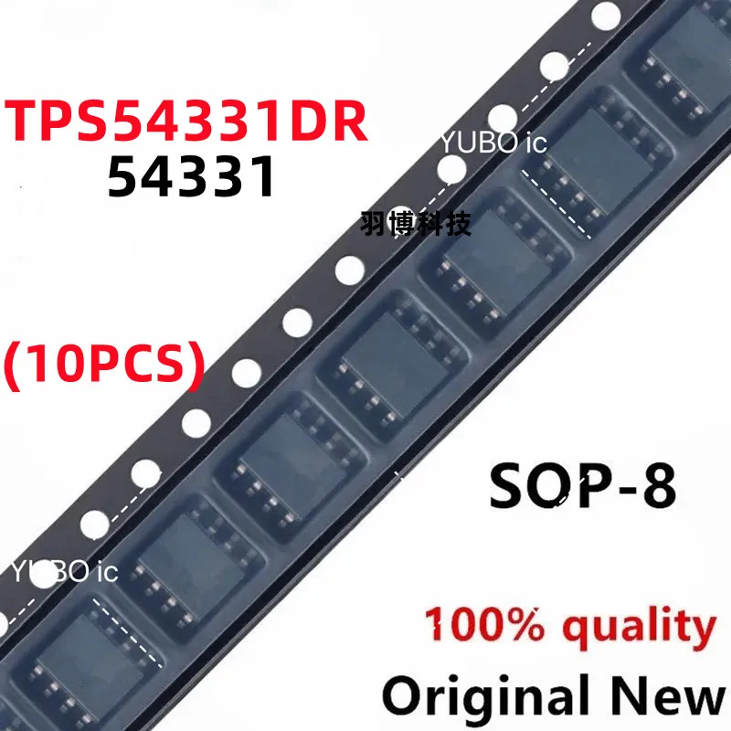 

(10piece) 100% New 54331 TPS54331 TPS54331DR sop-8 Chipset