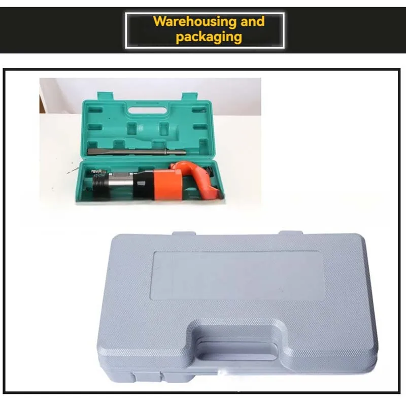 Shock Absorption Pneumatic Shovel C4/C6 Pneumatic Strong Impact Leveling Tool Rust Removal Pneumatic Welding Slag Shovel Air Pic