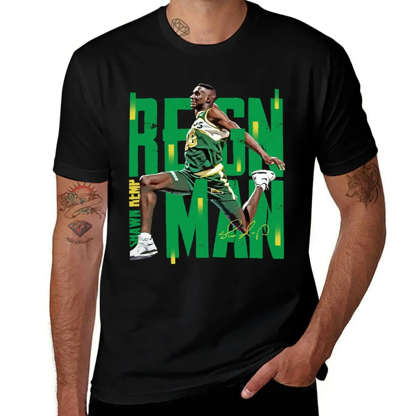 

Shawn Kemp T-Shirt t shirt man casual man t shirts for men casual anime t shirts for man T-shirt