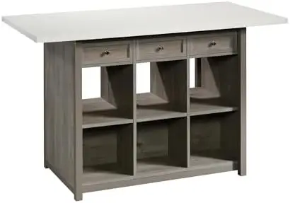 

Рабочий стол Sauder Craft Pro с местом для хранения и выдвижным шкафом, отделка Mystic Oak