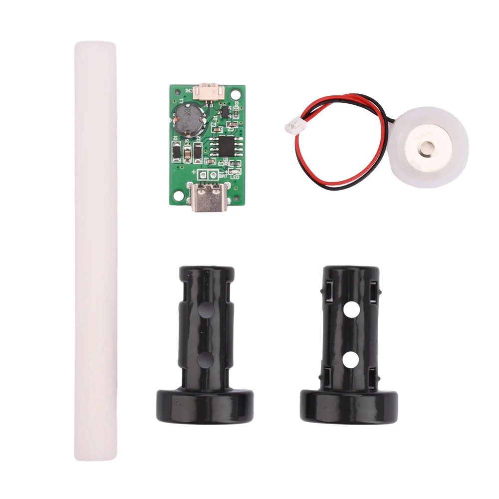 DC5V USB siêu âm phun ẩm Mô-đun ổ đĩa Atomized Máy tạo ẩm siêu âm DIY Kit Fogger Type-C Mini Oscillator