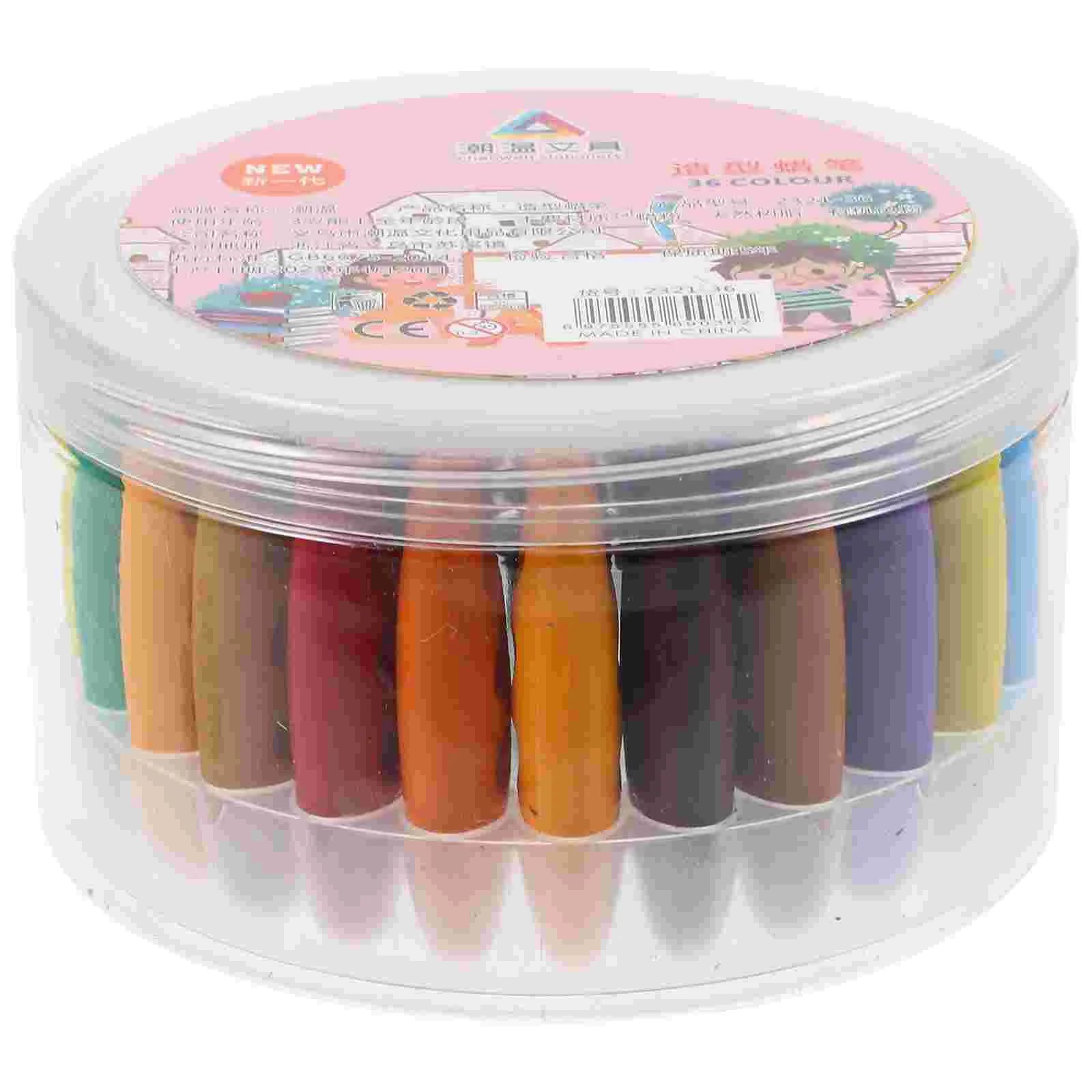 36 pezzi pastello mini pastelli per disegnare set colorato pennarello a cera matita bambino portatile bambino