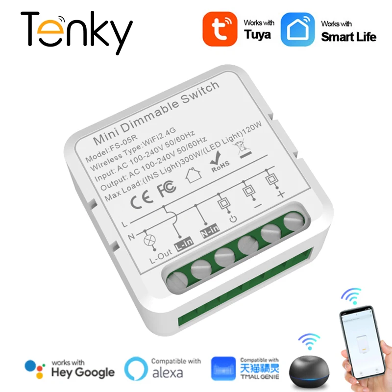 Inteligentne wyłącznik ściemniacza Tuya ZigBee / WiFi potrzebują neutralnego wsparcia 2-Way Control inteligentna kontrola życia z Alexa Google Home