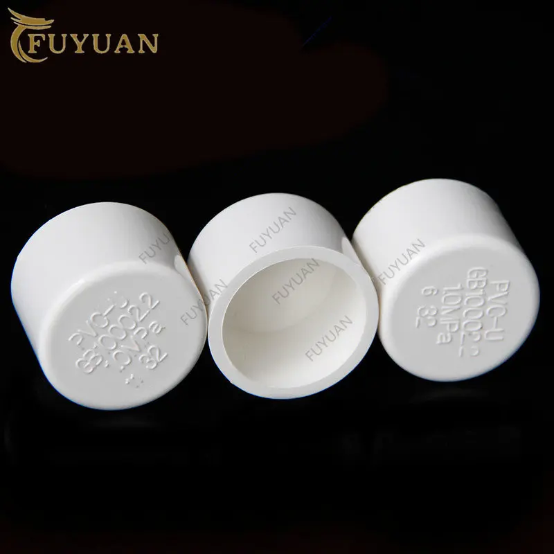 PVC pipe fitting plastic plug cap suet 20/25/32/40/50/110mm pipe plug cap stuffy sub Garden Irrigation Plumbing Accessories DIY