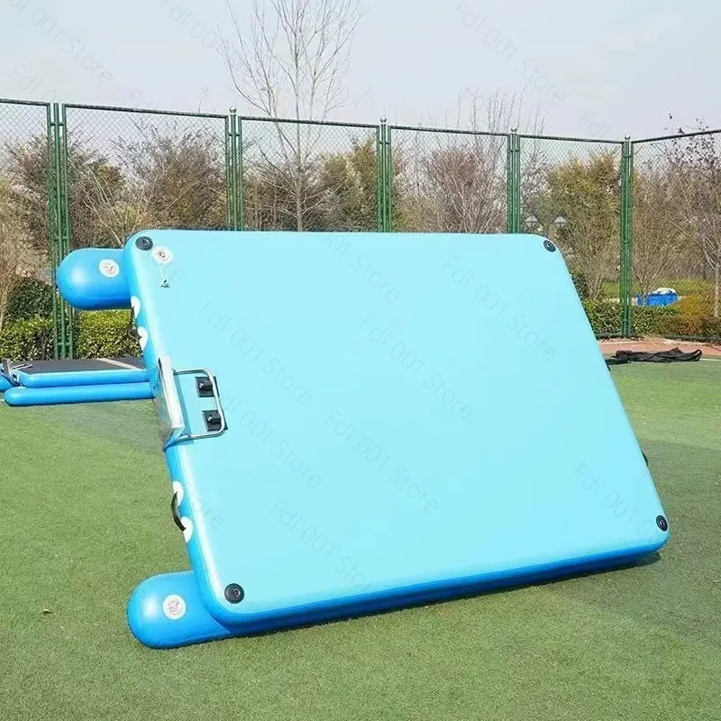 Inflatable fishing floating platform, water net hovercraft, propeller Luya raft fishing inflatable floating board boat