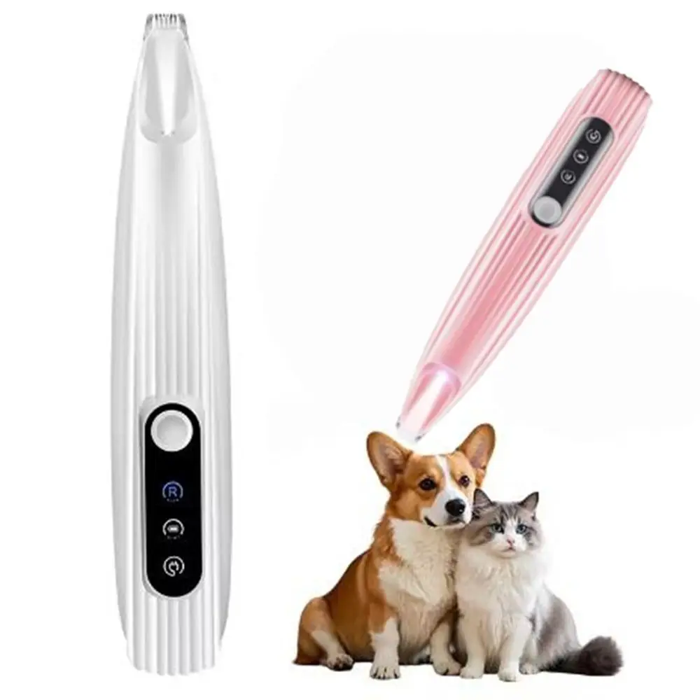 

Low Noise Pet Foot Shaver Smart Display Waterproof Pet Electric Hair Clipper USB Rechargeable with Led Cat Hair Shaver