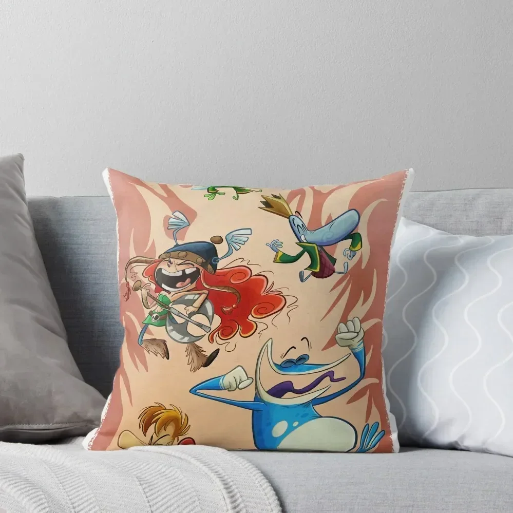 

Rayman Legends Throw Pillow Anime covers for pillows Decorative Cushion pillow