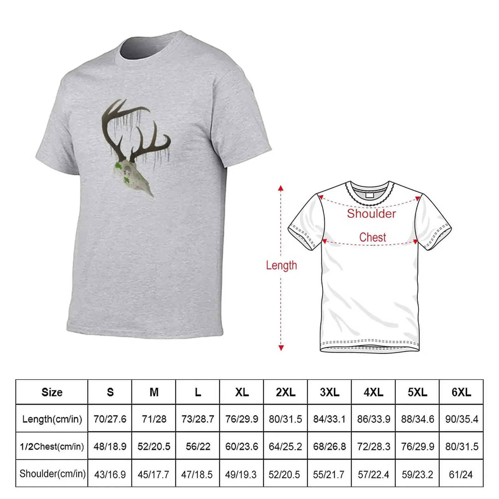 Forest buck T-Shirt customs oversizeds men graphic t shirts