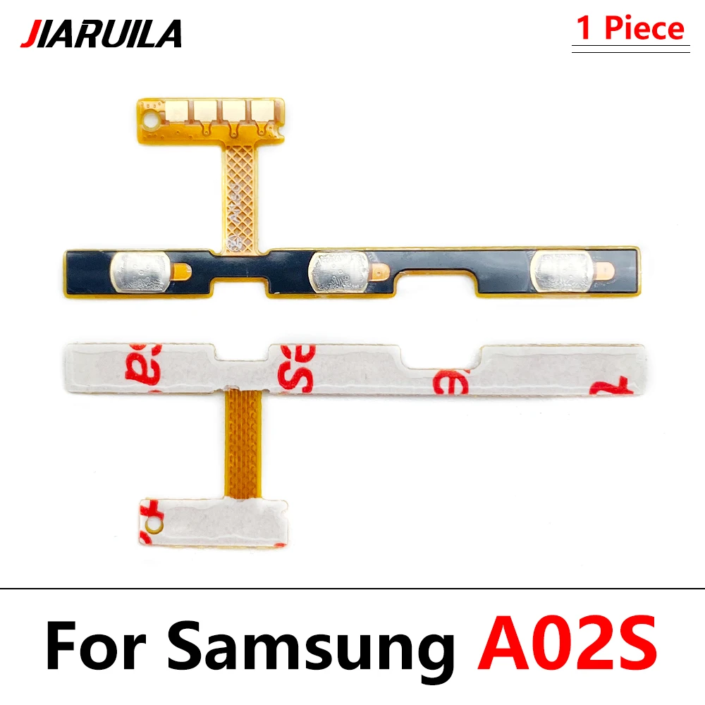 50Pcs， Power Switch On/Off Button Volume control Key Button Flex Cable For Samsung A10S A20S A02S A10 A21S A30S A50S A70S