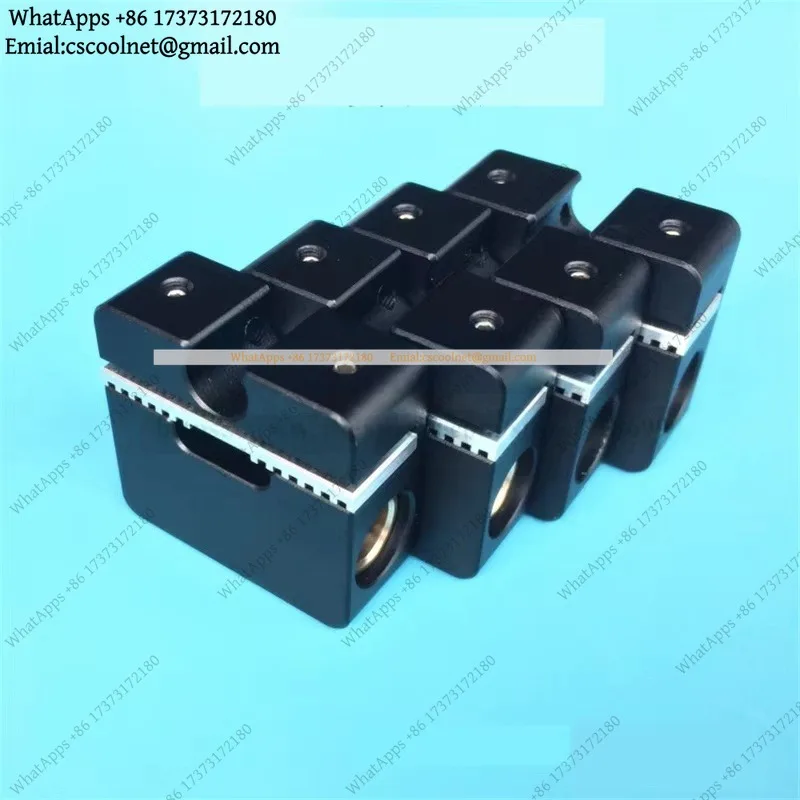 JS01 UM2 Updated Cross Slider Block + 2GT Belt Card Buckle + Copper Sleeve for 8mm Rod 3D Printer Parts Accessories