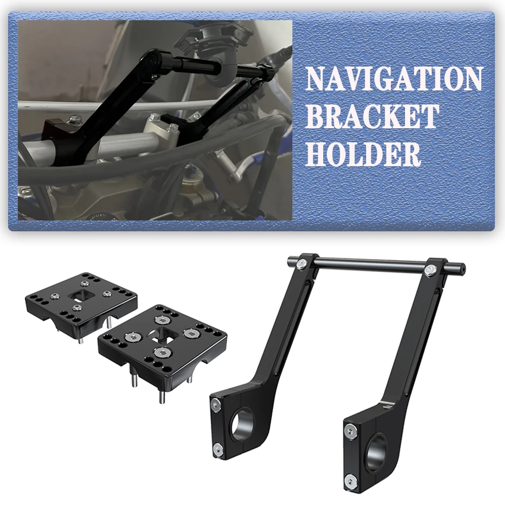 GPS Holder Bracket For 690 SMC R 690 Enduro /R 2008-2023 2022 2021 2020 690 SMC Motorcycle Navigation Roadbook Mounting Arms Kit