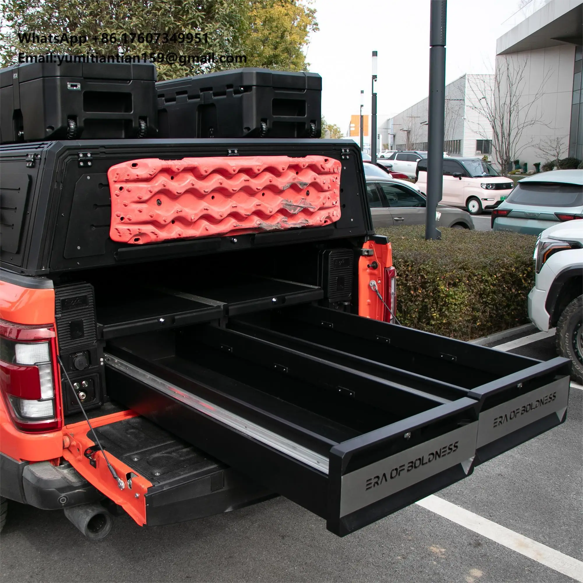 

Система выдвижных ящиков пикапа Пикап Слайд-коробка для грузовика Слайд-коробка для кровати грузовика для Overlanding