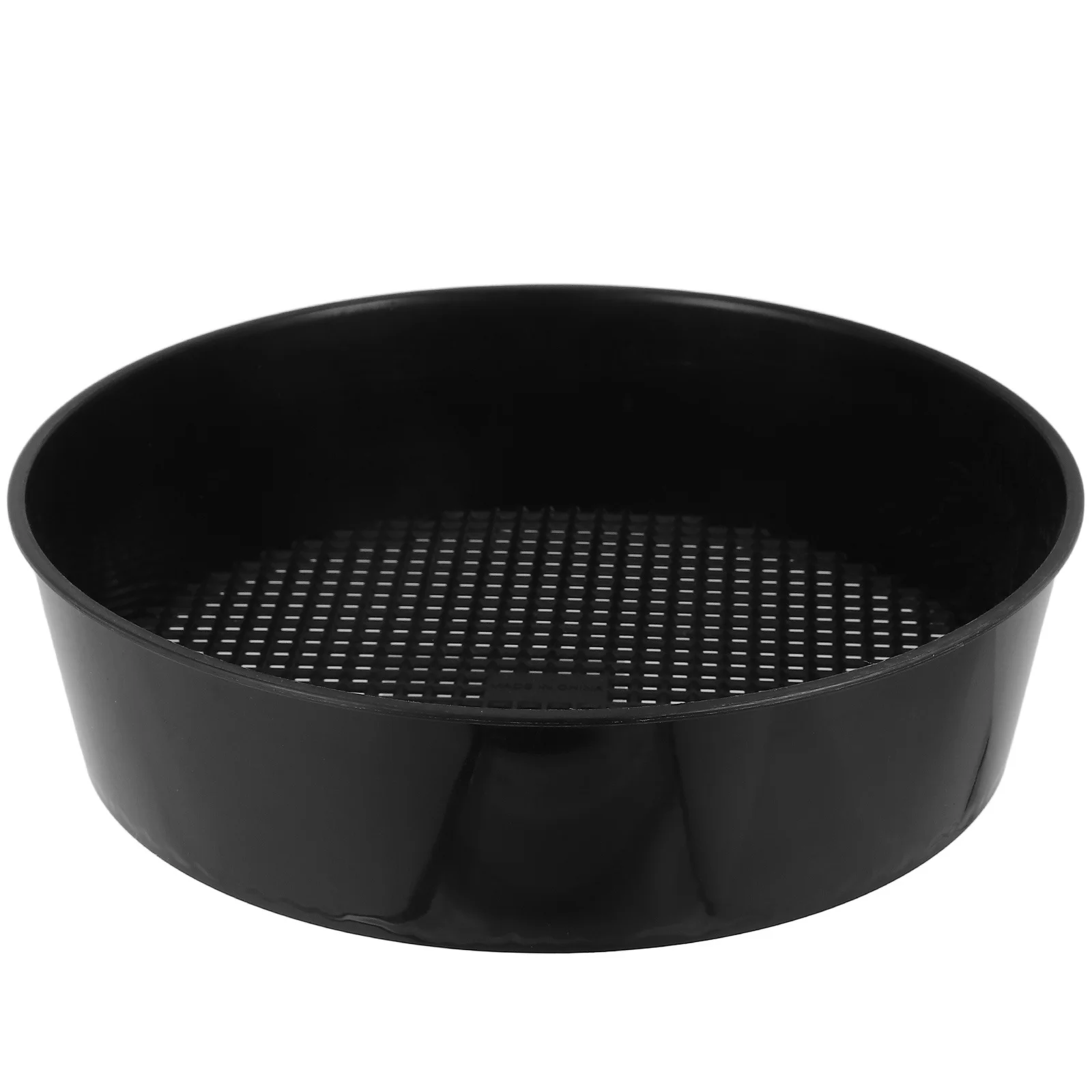 

Plastic Round Soil Sifter Garden Sieve Dirt Sifter for Small Gravel Sand Rock for Gardening Garden Sieve Sifting Pan