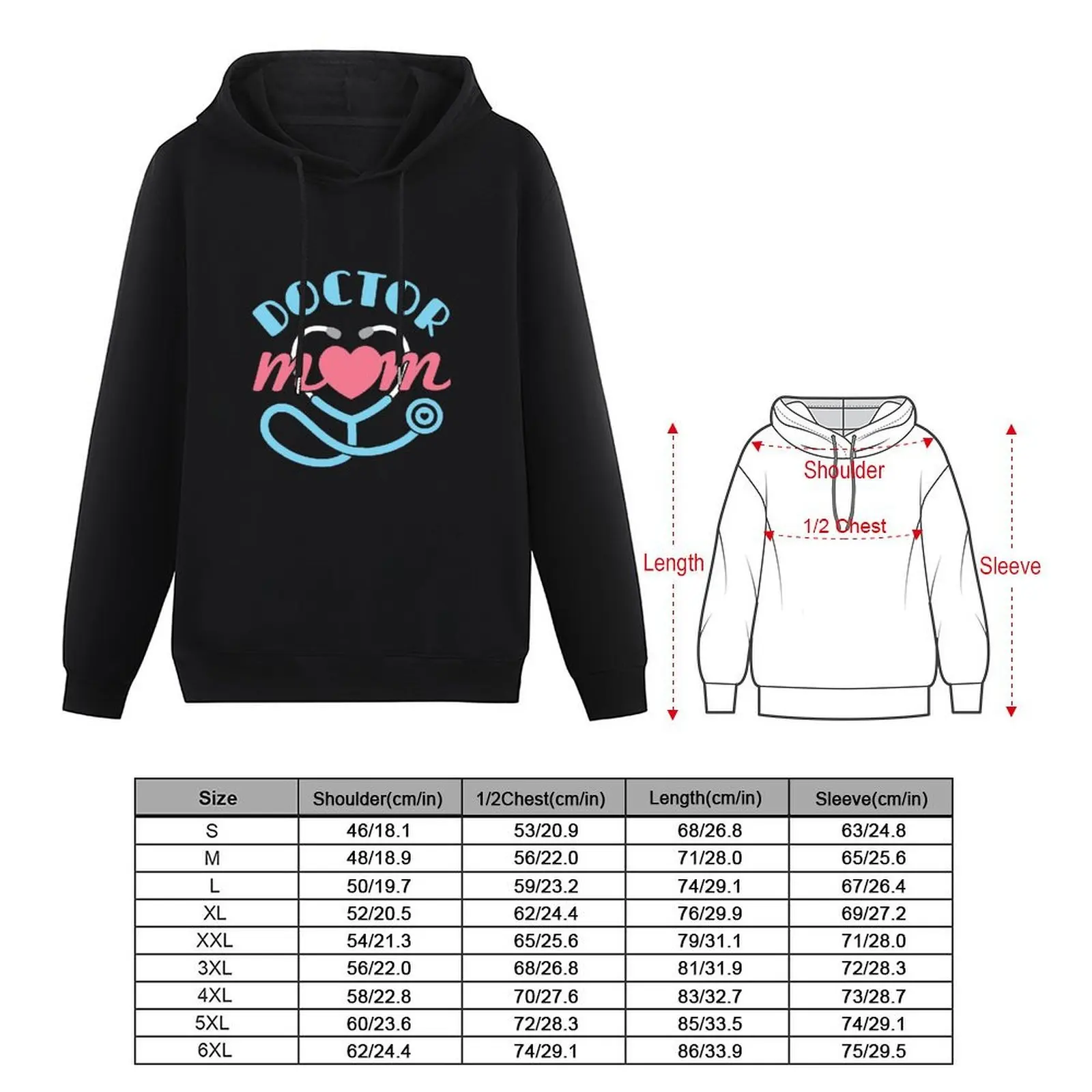 Doctor Mom Women Female Physician Hoodie men's autumn clothes fashion men anime clothing mens designer clothes hoodie