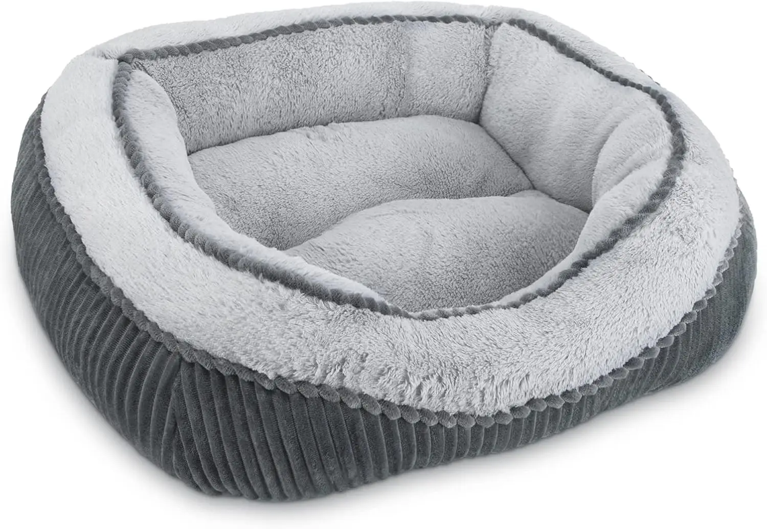 

Dog Beds for Small Medium Large Dogs & Cats. Washable Pet Bed, Orthopedic Dog Sofa Bed, Luxury Wide Side Fancy Design