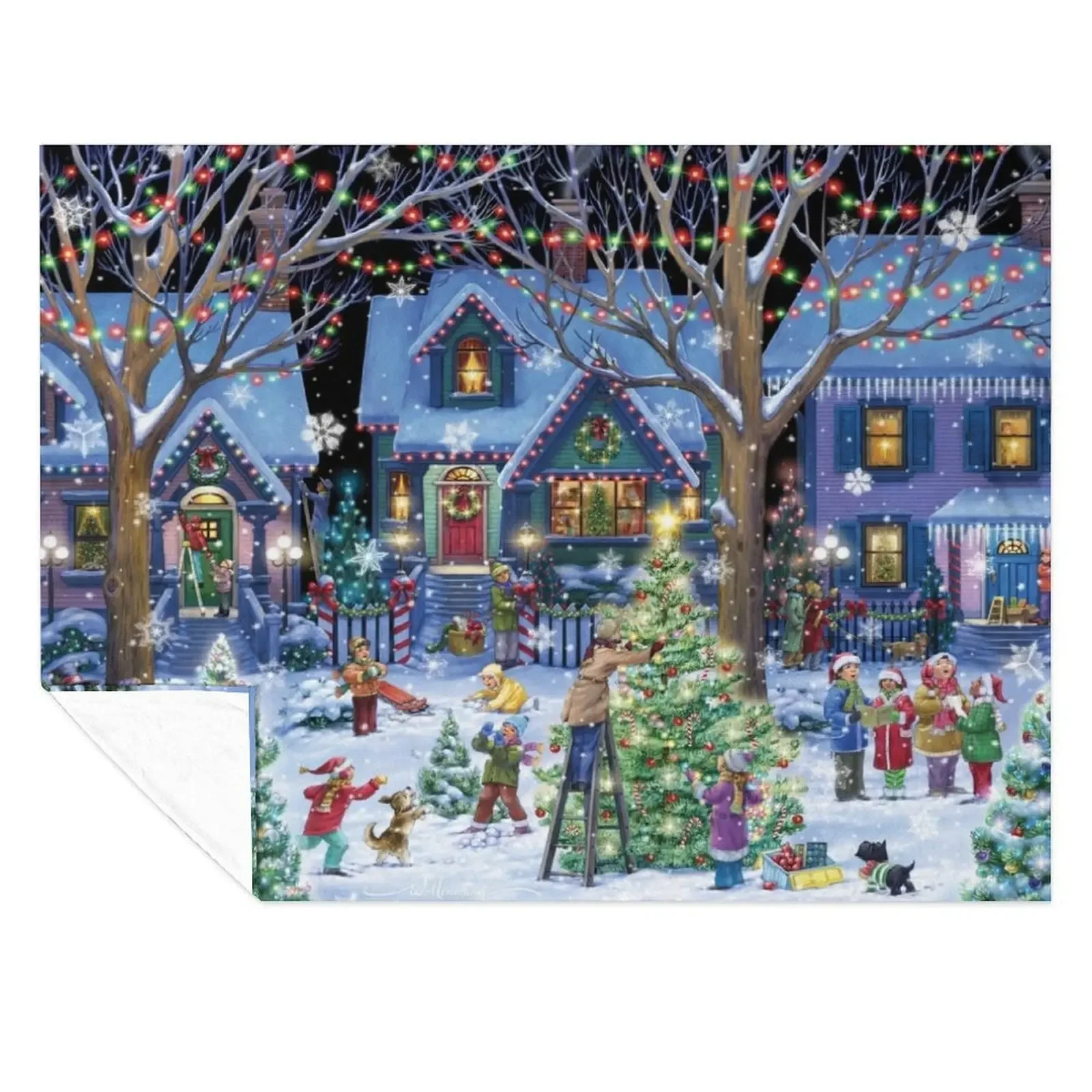 

Decorating for Christmas Throw Blanket cosplay anime Luxury Designer Weighted Bed covers Blankets