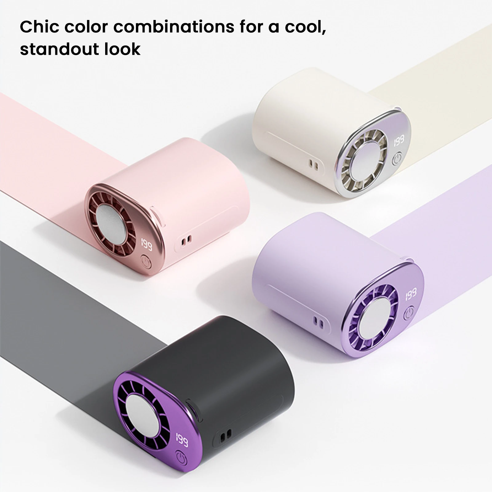 Umbrella Led Clip - Summer Portable Clip on Fan USB