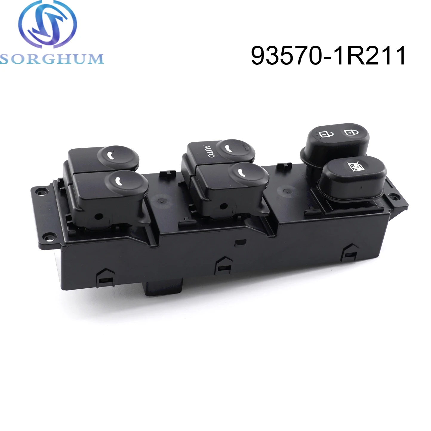 93570-1R211 Front Left Electric Power Master Window Control Switch Button For Hyundai Accent 2015-2017 935701R211