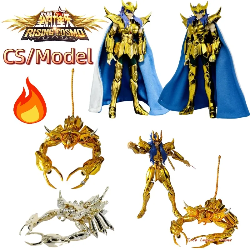 

In StockCS Model Saint Seiya Myth Cloth EX 2.0 Scorpio Milo with Totem/Object Gold Knights of The Zodiac Action Figure Gift Toy